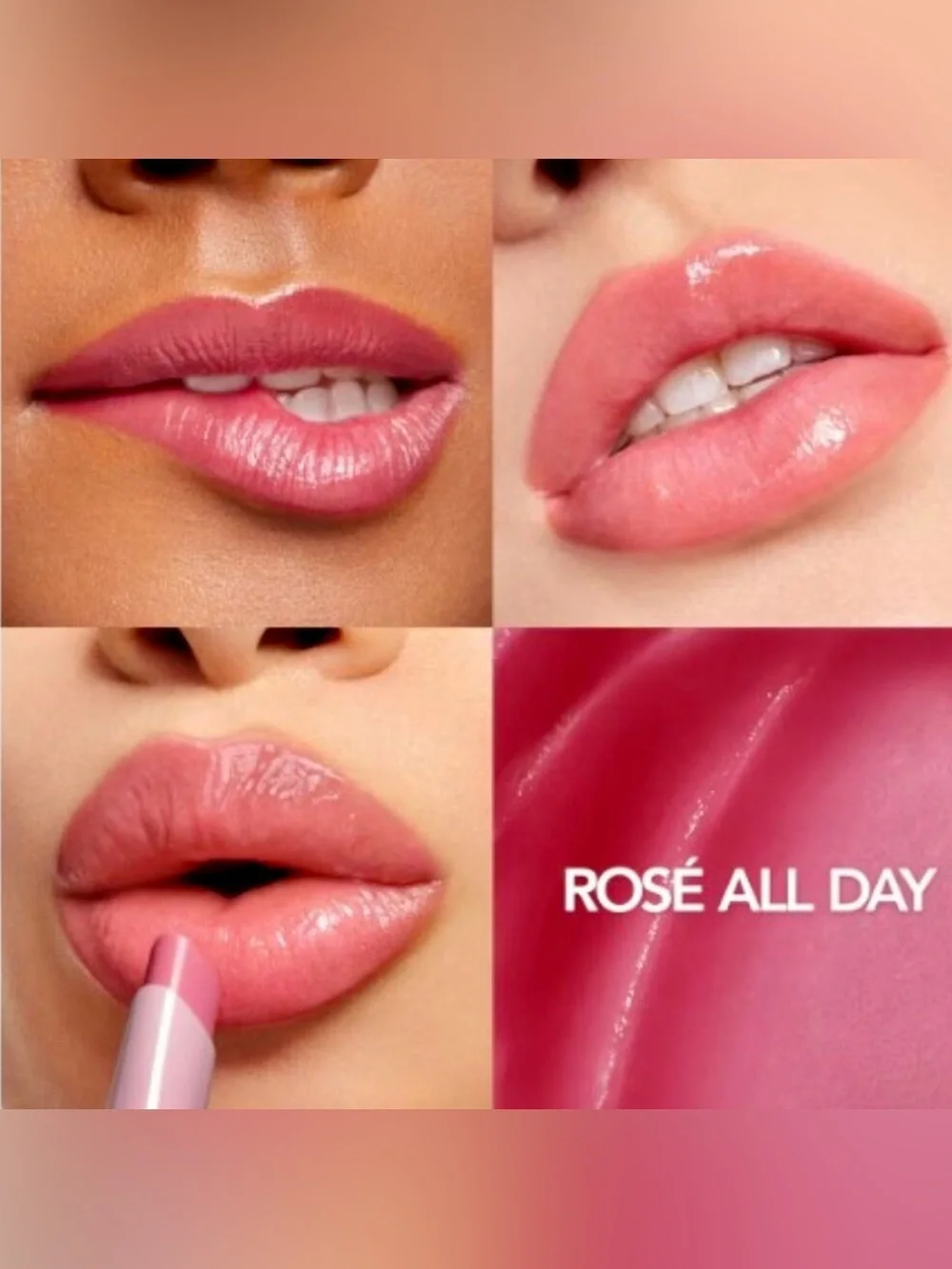 Buxom Full-On Plumping Lip Glow Balm — Rose All Day